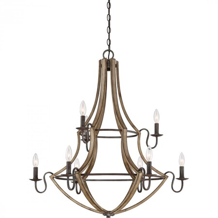 Quoizel Shire Chandelier SHR5009RK